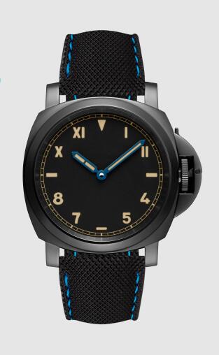 Panerai Luminor California 8 Days DLC 44mm Replica Watch PAM00779 PANERAI SPORTECH BLACK